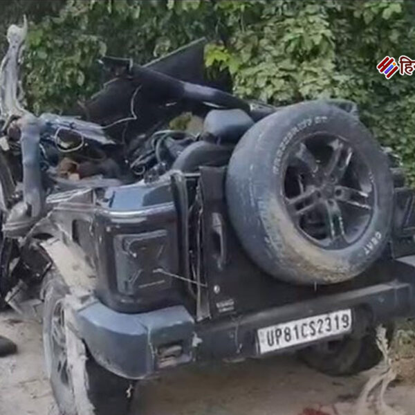 गुरुग्राम में भीषण हादसा: अलीगढ़ की थार दुर्घटनाग्रस्त,&hellip;