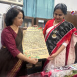 एएमयू की कला संकाय में प्रो. विभा शर्मा को राष्ट्रीय शिक्षक पुरस्कार 2025 मिलने पर सम्मानित