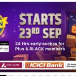 फ़्लिपकार्ट की ‘बिग बिलियन डेज़’ सेल 23 सितम्बर से शुरू