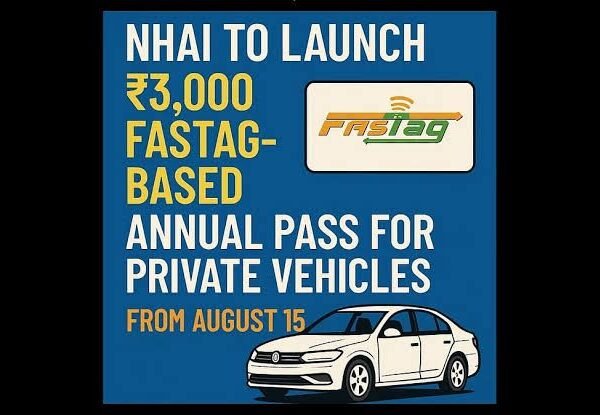 ₹3,000 का FASTag वार्षिक पास: 200 टोल यात्राएँ&hellip;