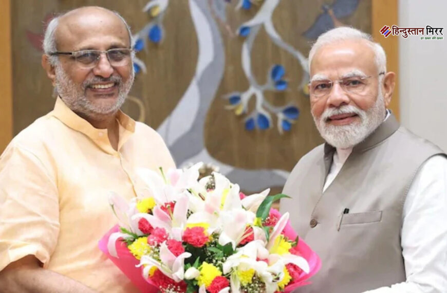 सीपी राधाकृष्णन आज लेंगे उपराष्ट्रपति…