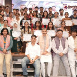 बिट एजुकेशन ग्रुप में भव्य अवार्ड सेरेमनी, एआई कोर्स का हुआ शुभारंभ