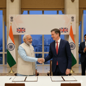 🇮🇳🤝🇬🇧 भारत–ब्रिटेन साझेदारी का नया अध्याय: मुंबई में पीएम&hellip;