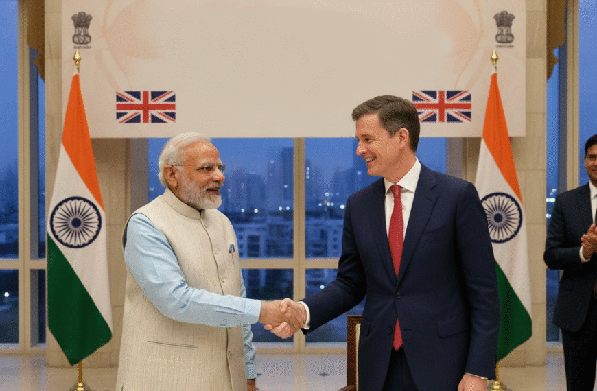 🇮🇳🤝🇬🇧 भारत–ब्रिटेन साझेदारी का नया अध्याय: मुंबई में पीएम मोदी और किर स्टारमर ने किए कई अहम समझौते, व्यापार, रक्षा और शिक्षा में बनेगा नया युग