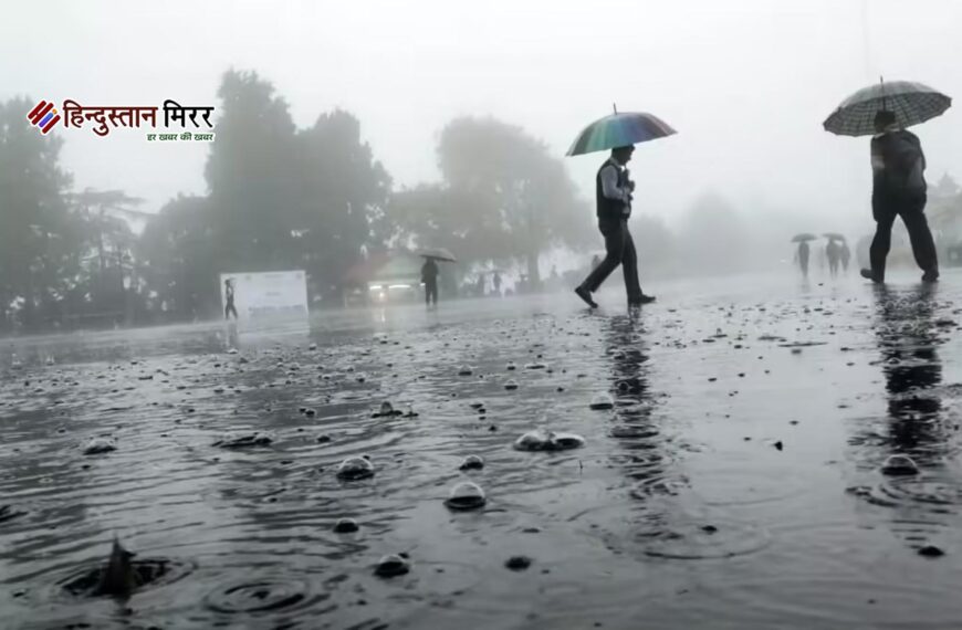 मोंथा तूफान से यूपी का मौसम बदला, कई जिलों में बारिश और ठंड बढ़ी
