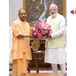 उत्तर प्रदेश के मुख्यमंत्री की राष्ट्रपति व प्रधानमंत्री से शिष्टाचार भेंट