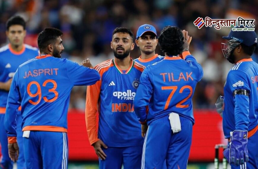 भारत को ऑस्ट्रेलिया ने दूसरे टी20 में चार विकेट से हराया, बुमराह की यॉर्कर छाई लेकिन बल्लेबाजी रही कमजोर