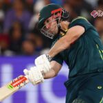 मेलबर्न में खेले गए दूसरे टी20 मैच में मिचेल मार्श का 124 मीटर लंबा छक्का