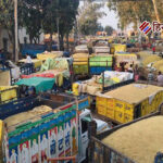 अलीगढ़: धनीपुर मंडी में धान आवक के बाद जाम ने बढ़ाई जनता की परेशानी