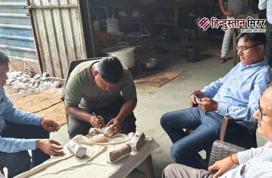 अलीगढ़: दीपावली से पहले खाद्य…