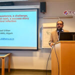 ओस्लो विश्वविद्यालय में एएमयू प्रोफेसर असद का एंटीमाइक्रोबियल रेजिस्टेंस पर व्याख्यान