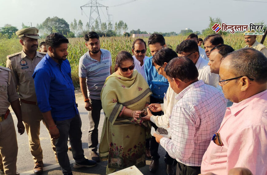 अलीगढ़ मंडलायुक्त ने जट्टारी-पिसावा मार्ग&hellip;