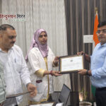 उत्कृष्ट कार्य करने वाली तीन महिला पशु चिकित्साधिकारियों को मिला सम्मान