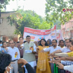 संचारी रोग नियंत्रण अभियान के तहत निकली जागरूकता रैली