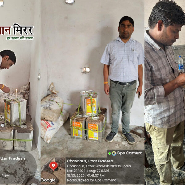 खाद्य सुरक्षा विभाग की बड़ी कार्रवाई: 380 किलो…
