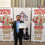 अलीगढ़ के अंशू पाठक ने विश्व एमेच्योर चैस चैंपियनशिप में जीता रजत पदक