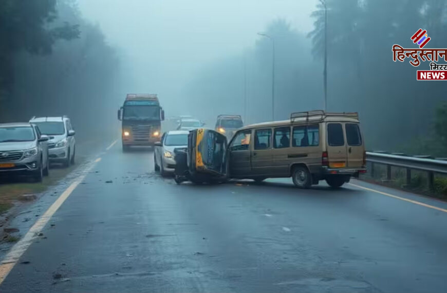 जम्मू-कश्मीर के बडगाम में भीषण सड़क हादसा: 4 की मौत, 7 घायल