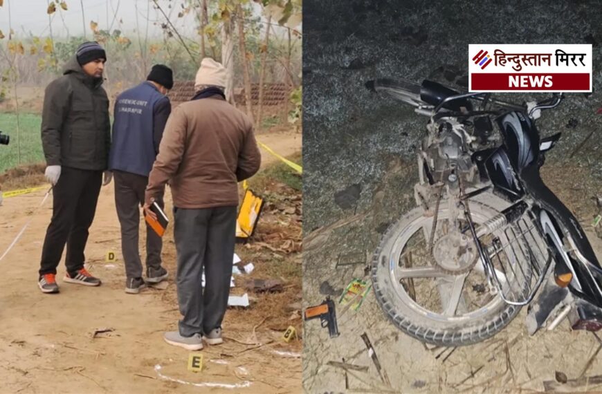 1 लाख का इनामी वांटेड एनकाउंटर में ढेर,सुल्तानपुर से हत्याकांड में था फरार