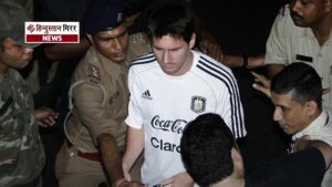 कोलकाता पहुंचे लियोनेल मेस्सी, GOAT इंडिया टूर 2025&hellip;