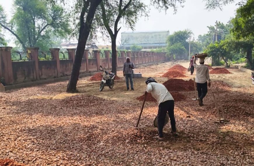 धरणीधर सरोवर के सौंदर्यीकरण कार्यों&hellip;