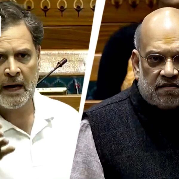 राहुल गांधी–अमित शाह आमने-सामने, संसद में 44 मिनट…