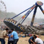 सूरजकुंड मेले में ‘सुनामी झूला’ बना काल, हादसे में इंस्पेक्टर की मौत, 13 घायल