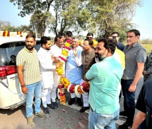 मडराक टोल पर भाजपा प्रदेश अध्यक्ष पंकज चौधरी&hellip;