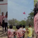 अलीगढ़ के सरकारी स्कूल के बच्चों ने बनाया UAF-22 रैप्टर मॉडल, प्रतिभा देख सोशल मीडिया पर हुई तारीफ