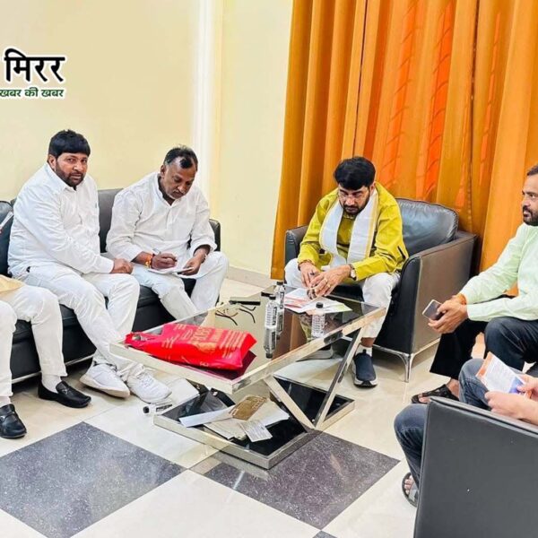 जेवर एयरपोर्ट उद्घाटन को लेकर भाजपा ज़िलाध्यक्ष ने&hellip;