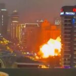 दुबई पर फिर ड्रोन-मिसाइल हमला, मरीना टावर का हिस्सा गिरा; एक व्यक्ति की मौत