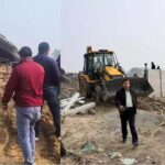 जेवर एयरपोर्ट क्षेत्र में अवैध कब्जों पर बुलडोजर, 350 करोड़ की जमीन कराई मुक्त