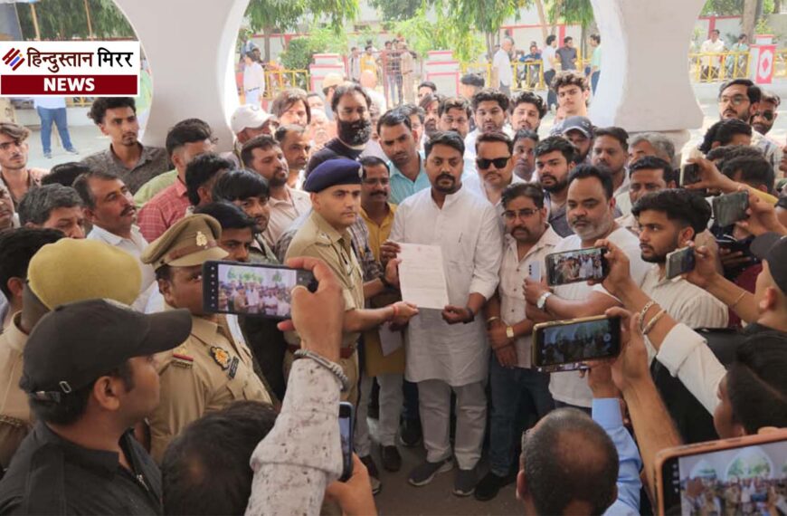 हिंदू धर्म व मुख्यमंत्री की माता पर अभद्र टिप्पणी के विरोध में खैर विधायक ने की शिकायत, कार्रवाई की मांग