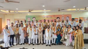 भाजपा जिला कार्यालय क्यामपुर में जिला पदाधिकारियों का&hellip;