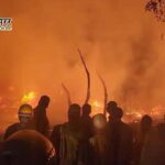 लखनऊ में भीषण अग्निकांड: विकास नगर में 200 झुग्गियां जलकर खाक