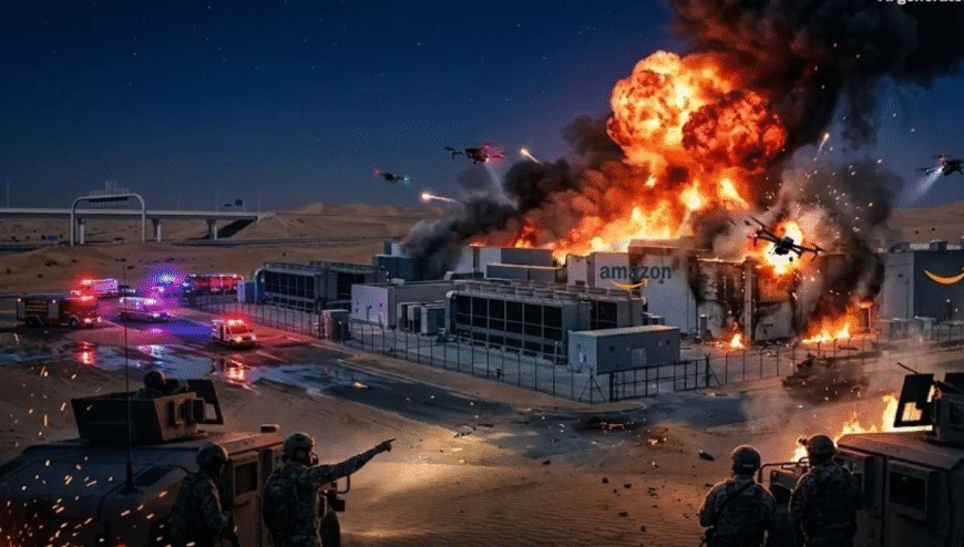 ड्रोन हमले में निशाने पर डेटा सेंटर: UAE में Amazon इंफ्रास्ट्रक्चर पर हमला