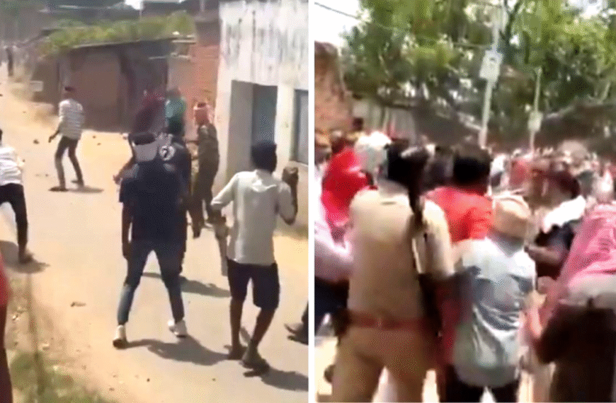 गाजीपुर में नाबालिग की हत्या बाद मिलने गए सपा प्रतिनिधिमंडल पर पथराव