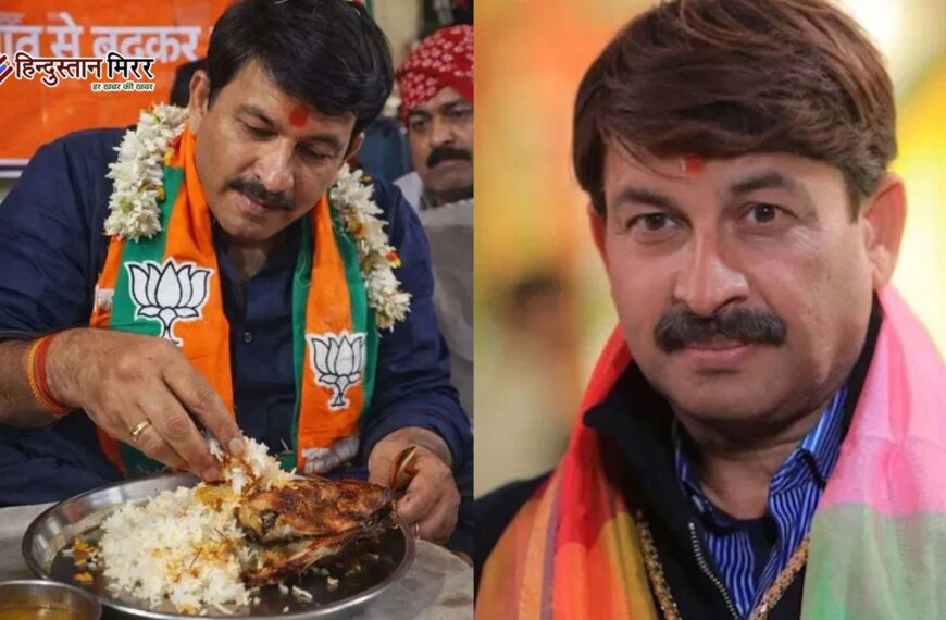 मछली वाली तस्वीर पर सफाई-बोले—AI से बनाई गई है तस्वीर, सपा पर भड़के सांसद मनोज तिवारी