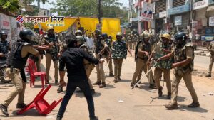 लखनऊ में अवैध चैंबरों पर बुलडोजर एक्शन, विरोध&hellip;