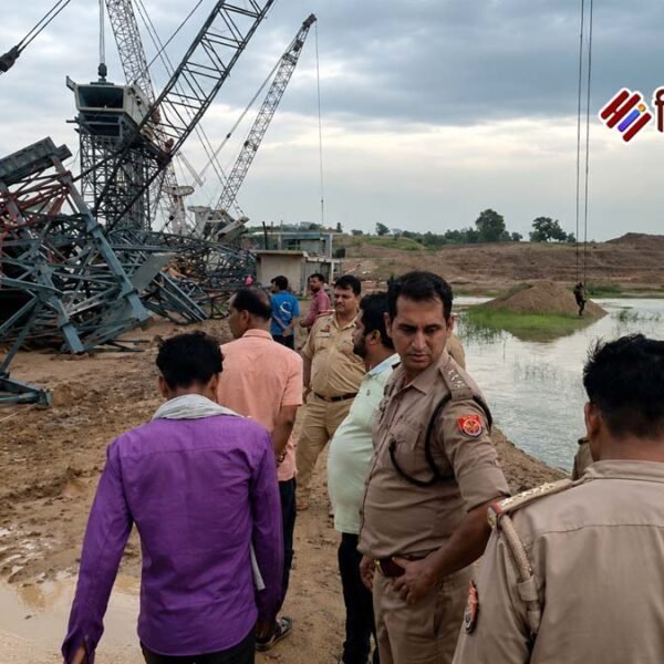 हमीरपुर: निर्माणाधीन पुल का हिस्सा ढहा, 6 मजदूरों&hellip;