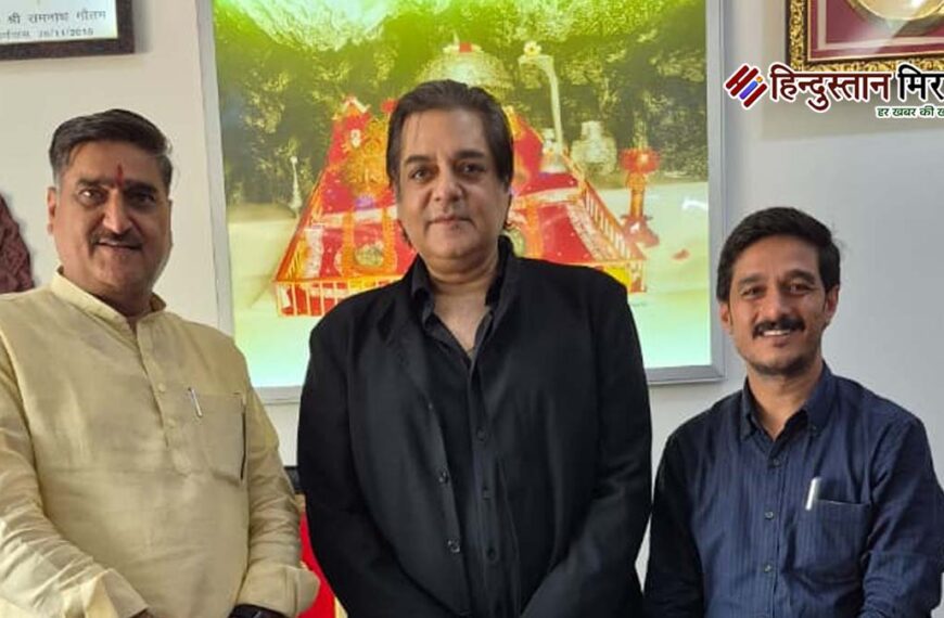 अभिनेता चंद्रचूड़ सिंह ने हवेली विवाद मामले में, डीएम-एसएसपी और सांसद सतीश गौतम से की मुलाकात