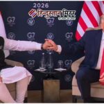 मोदी-ट्रंप मुलाकात:G-7 शिखर सम्मेलन में 45 मिनट की वार्ता, व्यापार, सुरक्षा और पश्चिम एशिया पर हुई चर्चा