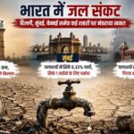 भारत पर गहराता जल संकट: दिल्ली, मुंबई और चेन्नई समेत कई शहरों के लिए मूडीज की गंभीर चेतावनी