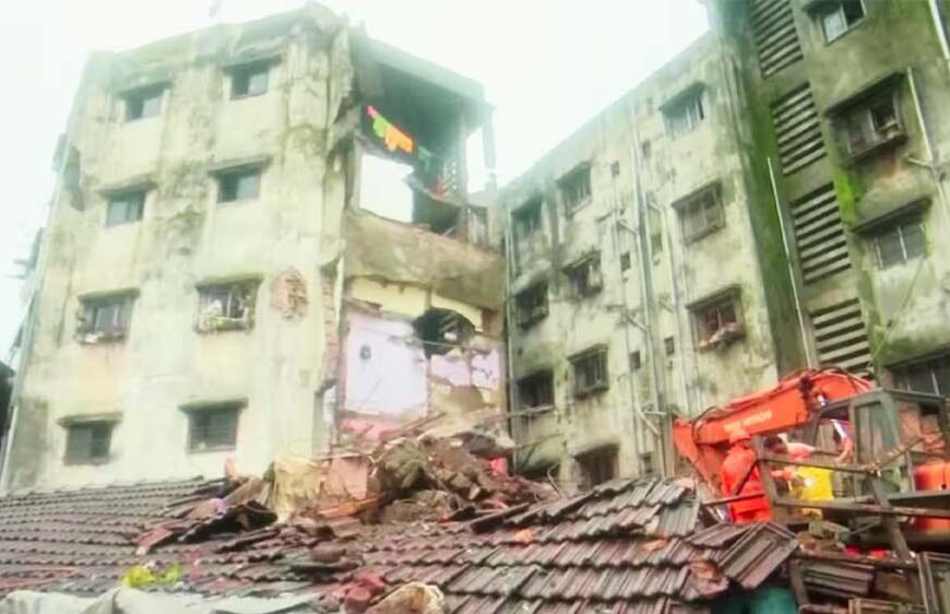 भिवंडी में ढही जर्जर ‘कोहिनूर’ इमारत, मलबे में दबे कई मजदूर; NDRF का रेस्क्यू जारी