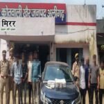 शराब की दुकान में सेंधमारी कर चोरी करने वाले आठ आरोपी गिरफ्तार
