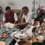 दलित कार्यकर्ता के घर भोजन और रविदास मंदिर में पूजा, नितिन नबीन ने दिया सामाजिक समरसता का संदेश